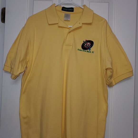 TRUE VINTAGE BEACH CLUB KNIT SHIRT FROM H'S-N-OD BEACH CLUB - Picture 1 of 2